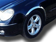 Mercedes CLK W208 1997–2002 Skærmkantlister (4 stk., rustfrit stål) foto 9