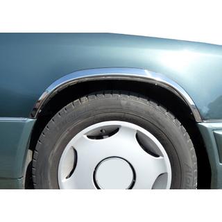 Skærmkantlister 1989-1995 (4 stk., rustfrit stål) Mercedes E-klasse W124 1984–1997 foto 3