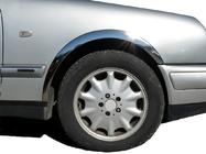 Mercedes E-class W210 1995–2002 Skærmkantlister (4 stk., rustfrit stål) foto 2
