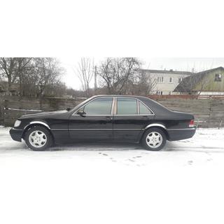 Skærmkantlister (Short/Long, 4 stk., rustfrit stål) Mercedes S-сlass W140 1991–1998 foto 2