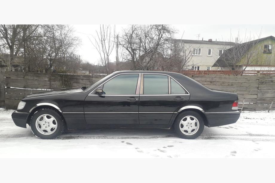 Mercedes S-class W140 1991–1998 Skærmkantlister (Short/Long, 4 stk., rustfrit stål) Foto 2