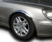 Mercedes S-class W220 1998–2005 Skærmkantlister (4 stk., rustfrit stål) foto 2