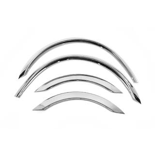 Skærmkantlister (4 stk., rustfrit stål) Mercedes S-сlass W220 1998–2005 foto 3