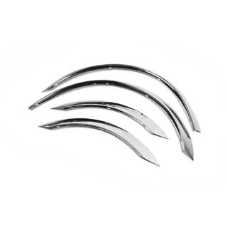 Skærmkantlister (4 stk., rustfrit stål) Mercedes S-сlass W220 1998–2005 foto 4