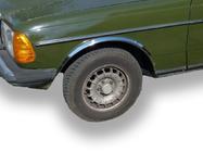 Mercedes W123 1975–1986 Skærmkantlister (4 stk., rustfrit stål) foto 1