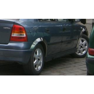 Skærmkantlister (4 stk., rustfrit stål) Opel Astra G Classic 1998–2012 foto 2