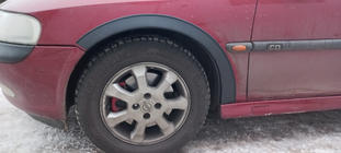 Opel Vectra B 1995–2002 Hjulbuekanter (4 stk., sorte) foto 3