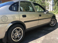 Opel Vectra B 1995–2002 Hjulbuekanter (4 stk., sorte) foto 1