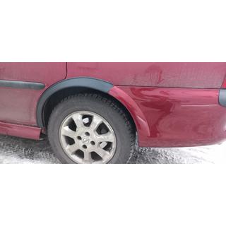 Hjulbuekanter (4 stk., sorte) Opel Vectra B 1995–2002 foto 4