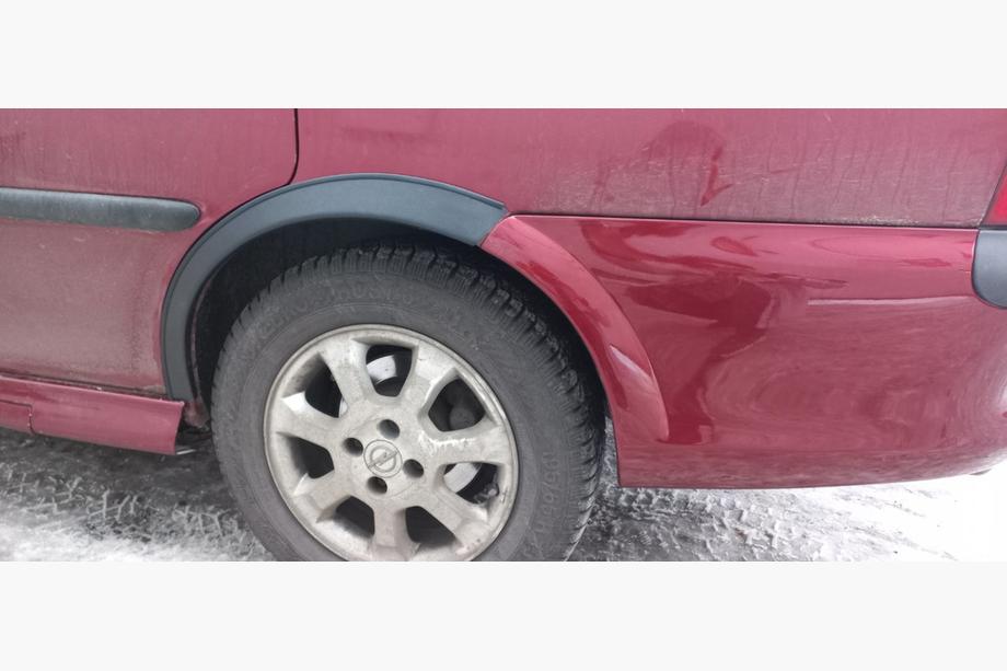 Opel Vectra B 1995–2002 Hjulbuekanter (4 stk., sorte) ABS-plast Foto 4