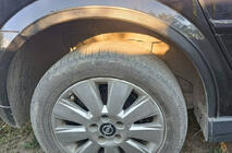 Opel Vectra C 2002–2008 Skærmkanter SD (4 stk., sorte) foto 1