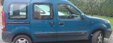 Renault Kangoo 1998–2008 Hjulbuekanter (4 stk., sorte) Plast foto 3