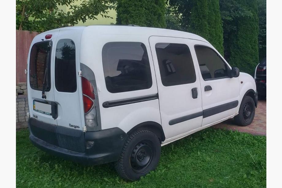 Renault Kangoo 1998–2008 Hjulbuekanter (4 stk., sorte) Foto 4