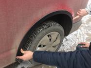 Volkswagen T5 Multivan 2003–2010 Skærmkantlister til hjulbuer (6 stk., ABS) foto 3