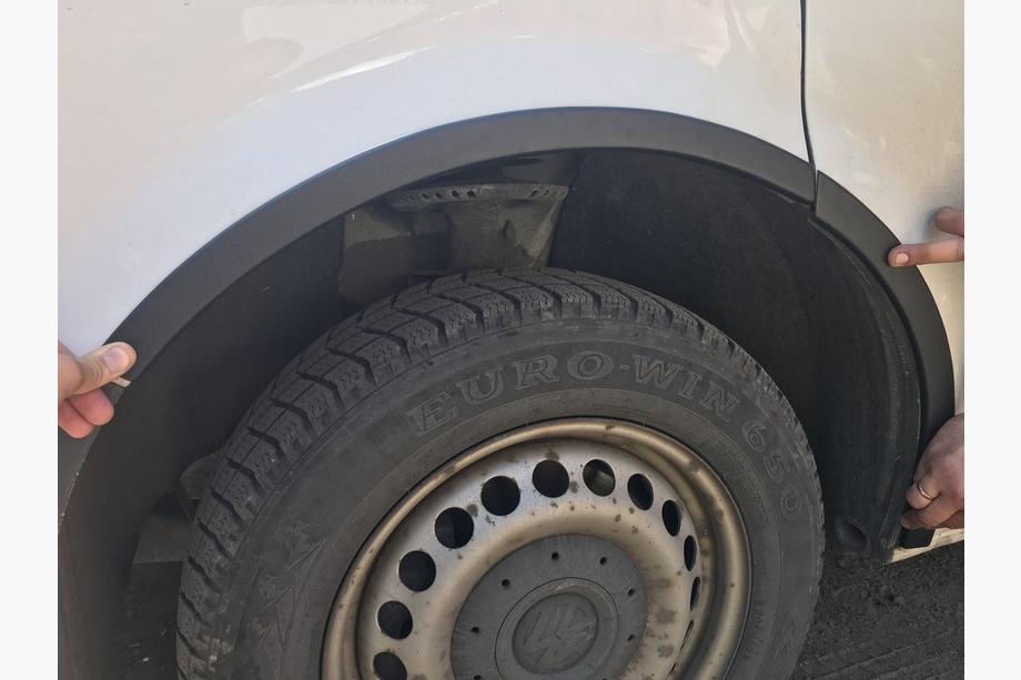Volkswagen T5 Caravelle 2004–2010 Skærmkantlister til hjulbuer (6 stk., ABS) Foto 6