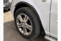Mercedes Viano 2004–2014 Hjulbuekanter (4 stk., sorte) foto 2
