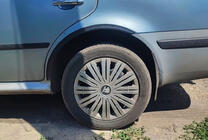 Skoda Octavia I Tour A4 1996–2010 Hjulbuekanter (4 stk., sorte) ABS-plast foto 2