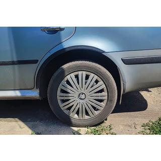 Hjulbuekanter (4 stk., sorte) Skoda Octavia I Tour A4 1996–2010 foto 2