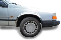 Volvo 940/960 1990–1997 Skærmkantlister (4 stk., rustfrit stål) foto 9