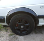 Volkswagen Golf 2 1983–1992 Hjulbuekanter (4 stk., sorte) foto 1