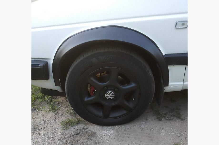 Volkswagen Golf 2 1983–1992 Hjulbuekanter (4 stk., sorte) Image