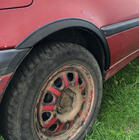 Volkswagen Golf 3 1991–2001 Hjulbuekanter (4 stk., sorte) ABS-plast foto 2