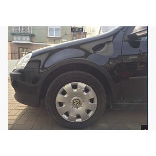 Hjulbuekanter (4 stk., sorte) foto 1