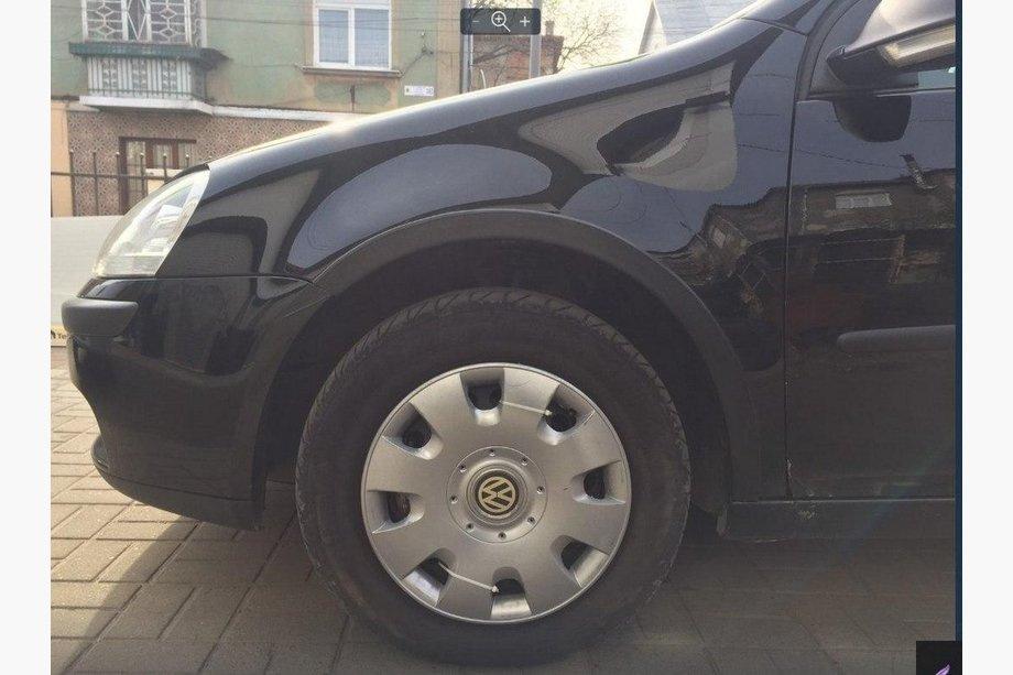 Volkswagen Golf Plus 2004–2014 Hjulbuekanter (4 stk., sorte) Foto 1