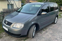 Volkswagen Touran 2003–2010 Hjulbuekanter (4 stk., sorte) 2003-2006, Metal foto 1