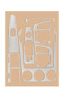 Kia Cerato 1 2004–2009 Instrumentbordbeklædning 2004-2006 (HB) Aluminium foto 2