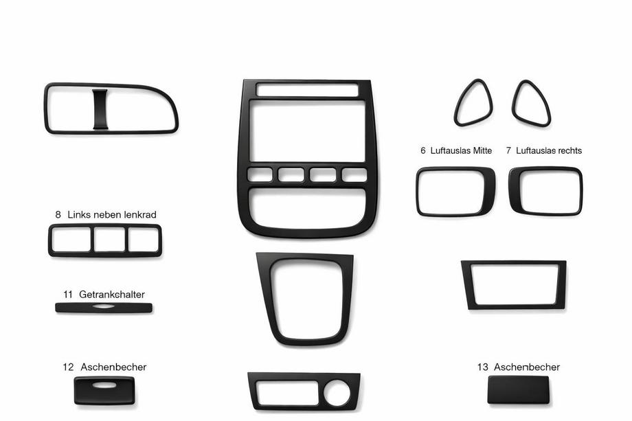Kia Clarus 1996–2001 Instrumentbordbeklædning Image