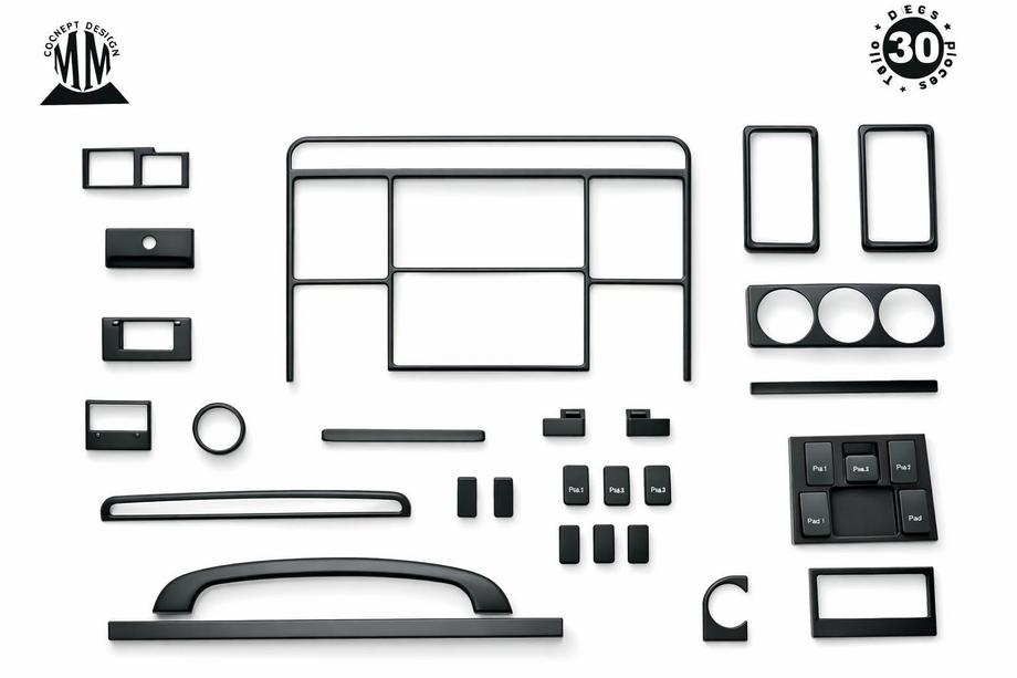 Land Rover Discovery I 1989–1999 Instrumentbordbeklædning Image