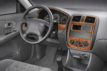 Mazda 323 1977–2003 Instrumentbordpaneler (2000-2004) foto 1