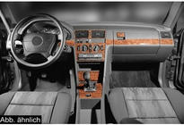 Mercedes C-klasse W202 1993–2001 Instrumentbordbeklædning (1993-1995) Trælook foto 2