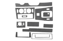 Mercedes C-klasse W202 1993–2001 Instrumentbordslister (1995-1997) Trælook foto 3