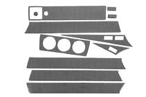 Mercedes W201 (190) 1982–1993 Instrumentbordslister (11 dele) Trælook foto 3