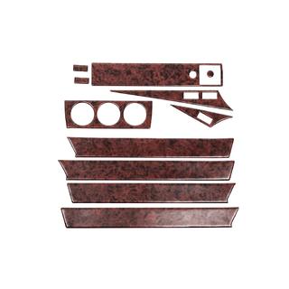 Instrumentbordslister (11 dele) Mercedes W201 (190) 1982–1993 foto 1