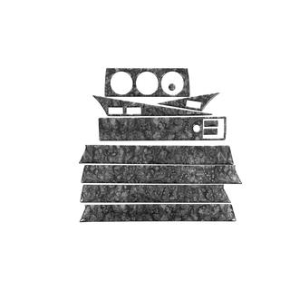 Instrumentbordslister (11 dele) Mercedes W201 (190) 1982–1993 foto 2