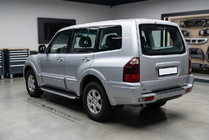 Mitsubishi Pajero Wagon III 1999–2006 Fullmond sidetrin (2 stk., aluminium) foto 1