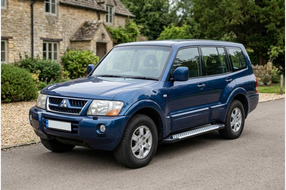 Mitsubishi Pajero Wagon III 1999–2006 Sidetrin X5-type (2 stk., aluminium) Image