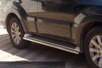 Mitsubishi Pajero Wagon III 1999–2006 Siderør til original montering (2 stk., rustfrit stål) foto 2
