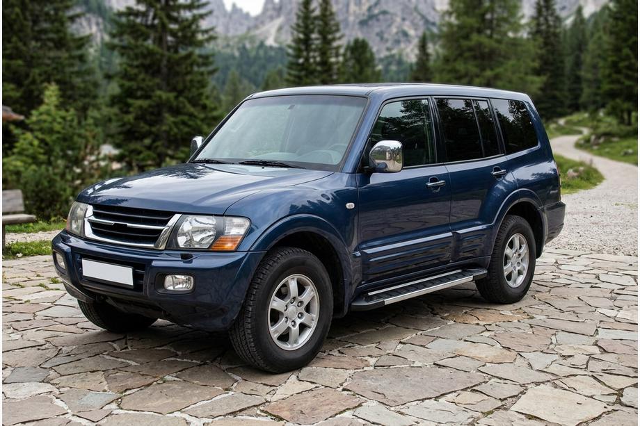 Mitsubishi Pajero Wagon III 1999–2006 RedLine V1 sidetrin (2 stk., aluminium) Image