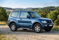 Mitsubishi Pajero Wagon III 1999–2006 Sidetrin Line (2 stk., aluminium) foto 1