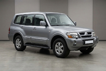 Mitsubishi Pajero Wagon III 1999–2006 Bosphorus Black sidetrin (2 stk., aluminium) foto 1