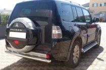 Mitsubishi Pajero Wagon III 1999–2006 Bagbøjle AK002 (rustfrit stål) foto 3