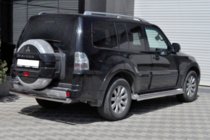Mitsubishi Pajero Wagon III 1999–2006 Bagbøjle AK002 (rustfrit stål) foto 2