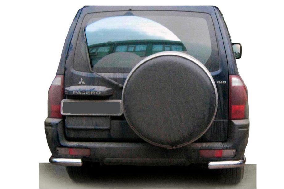 Mitsubishi Pajero Wagon III 1999–2006 Bagbøjle AK003 (rustfrit stål) Image