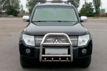 Mitsubishi Pajero Wagon III 1999–2006 Bullbar QT007 (rustfrit stål) foto 1