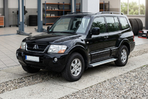 Mitsubishi Pajero Wagon III 1999–2006 Sidetrin Maya V2 (2 stk., aluminium) foto 1