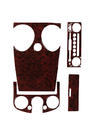 Mitsubishi Colt 2004–2012 Instrumentbordslister (2004-2007) Aluminium foto 1